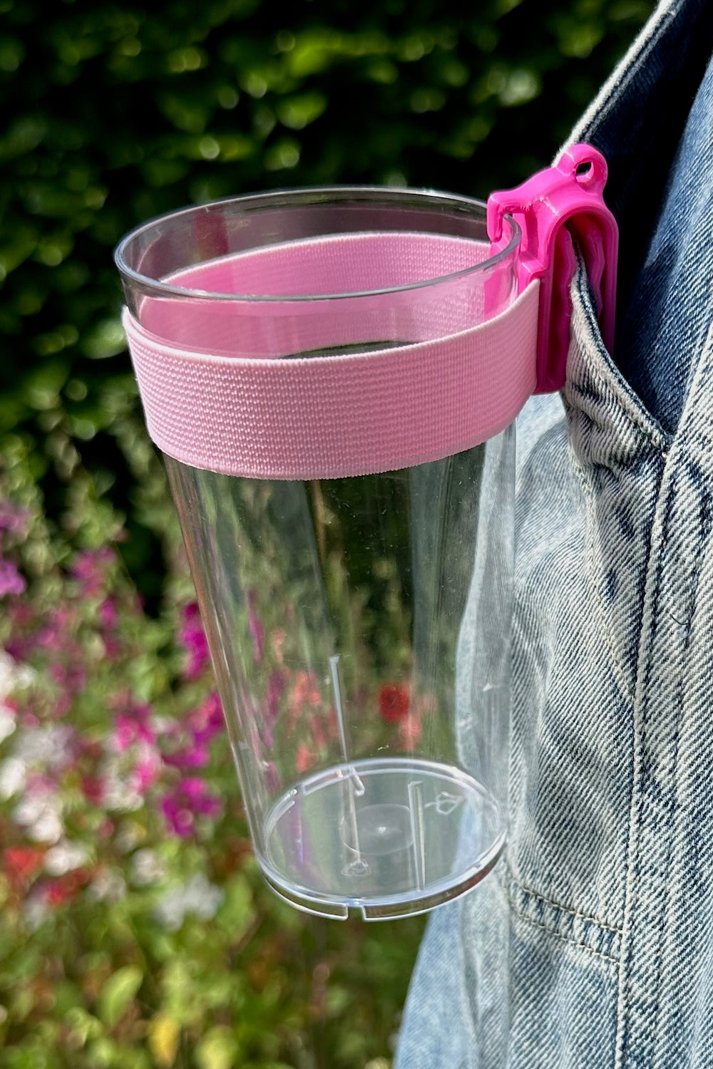 "Pinky Promise" Clip A Cup with Luxury Lanyard