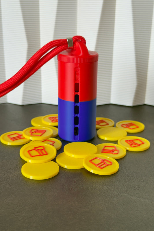 “Alaaf Venlo” Muntenkoker met Luxe Koord