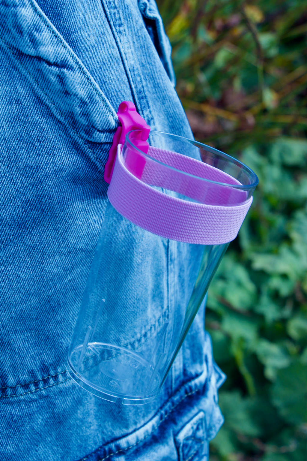 "Pinky Promise" Clip A Cup with Luxury Lanyard