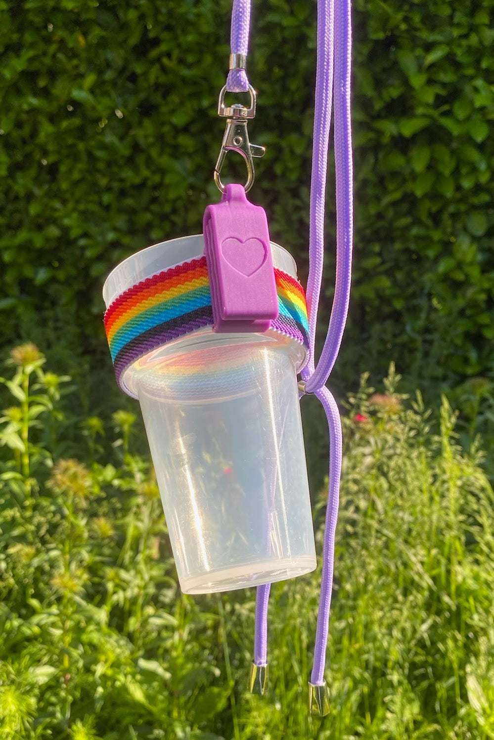 "Pride" Clip A Cup with Luxury Lanyard