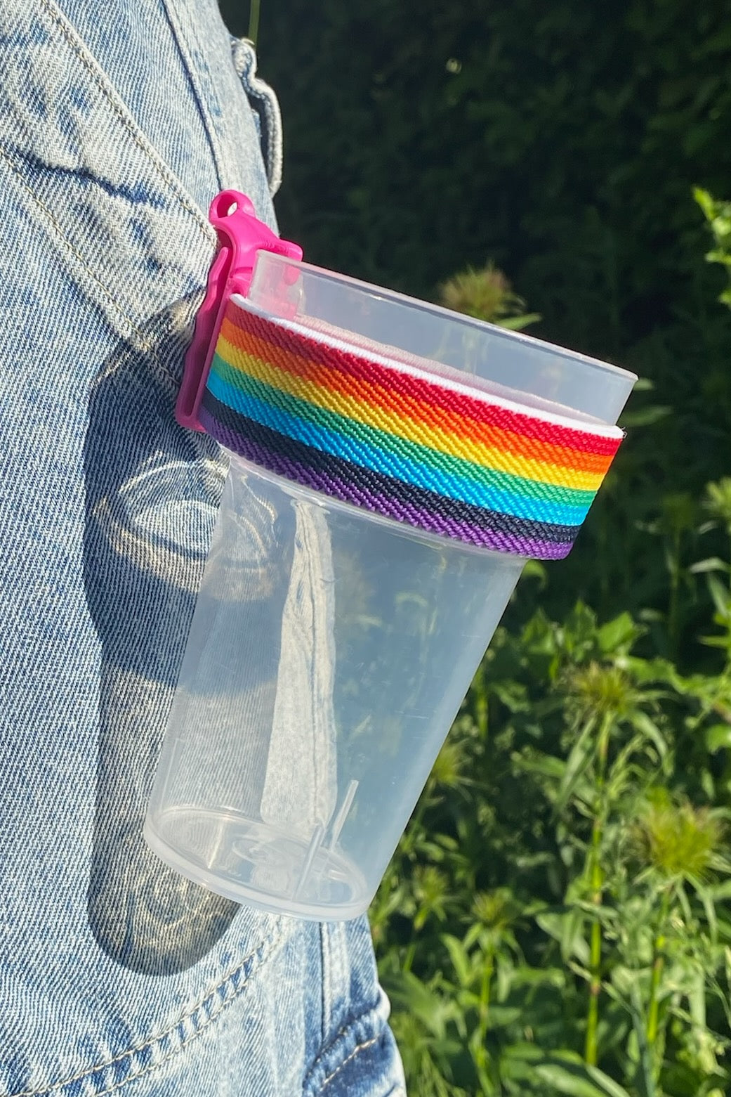"Pride" Clip A Cup with Luxury Lanyard