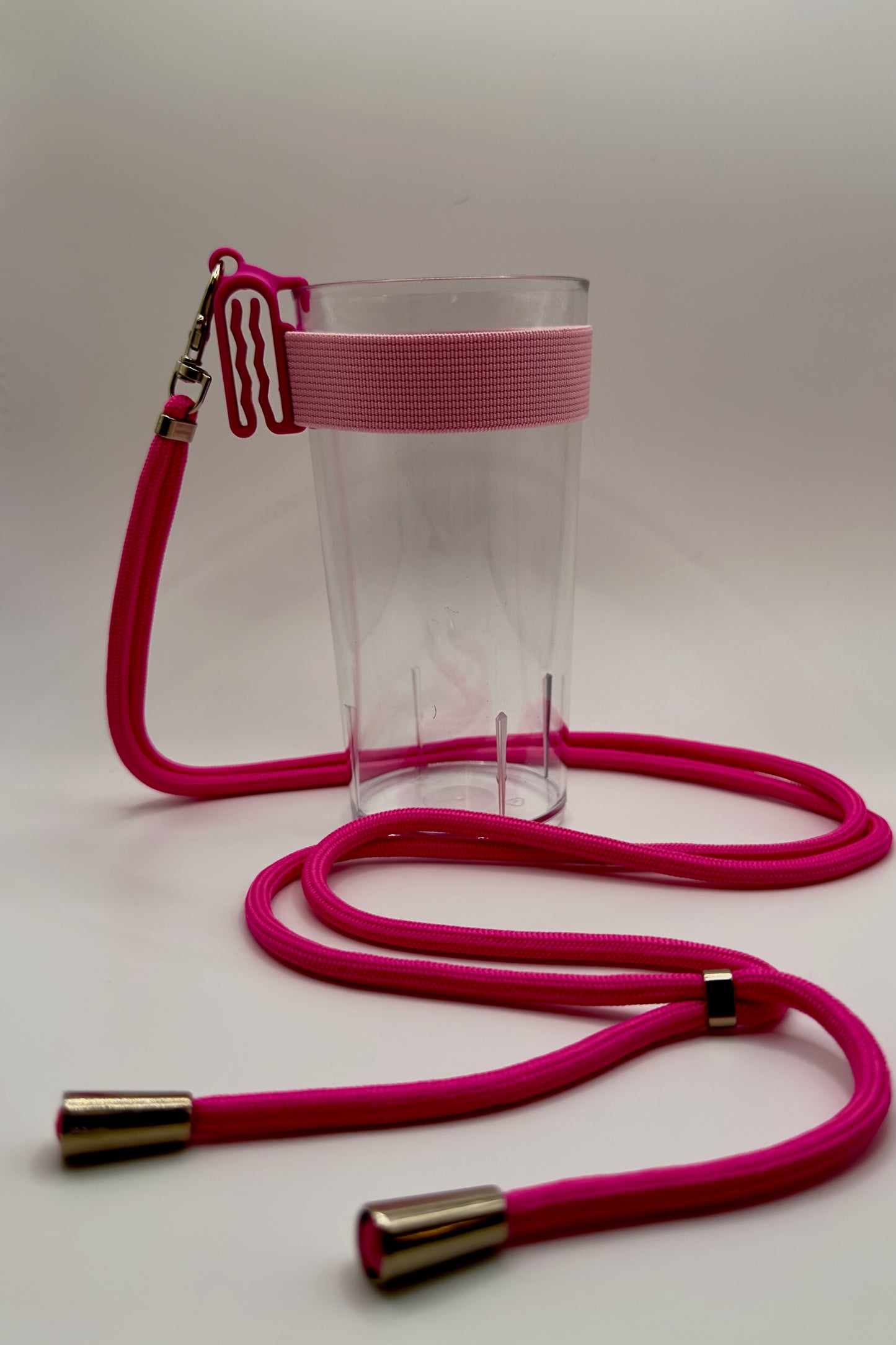 "Pinky Promise" Clip A Cup with Luxury Lanyard