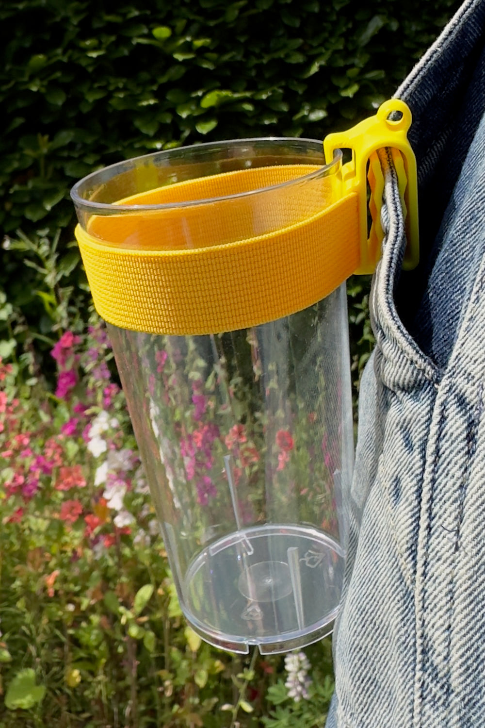 "Honey" Clip A Cup with Luxury Lanyard