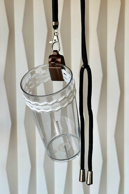 "Ooh La La" Clip A Cup with Luxury Lanyard