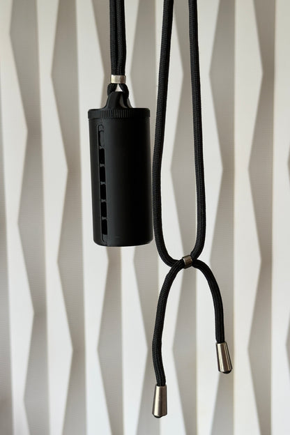 Porte-jetons « Night » avec Lanière de Luxe