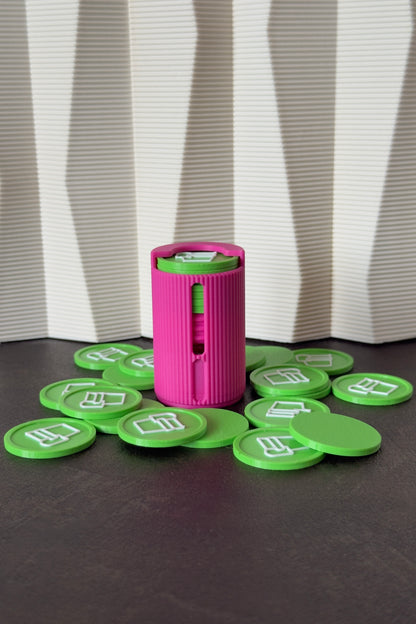 Porte-jetons « Pinky Promise » avec Ressort (Petit)