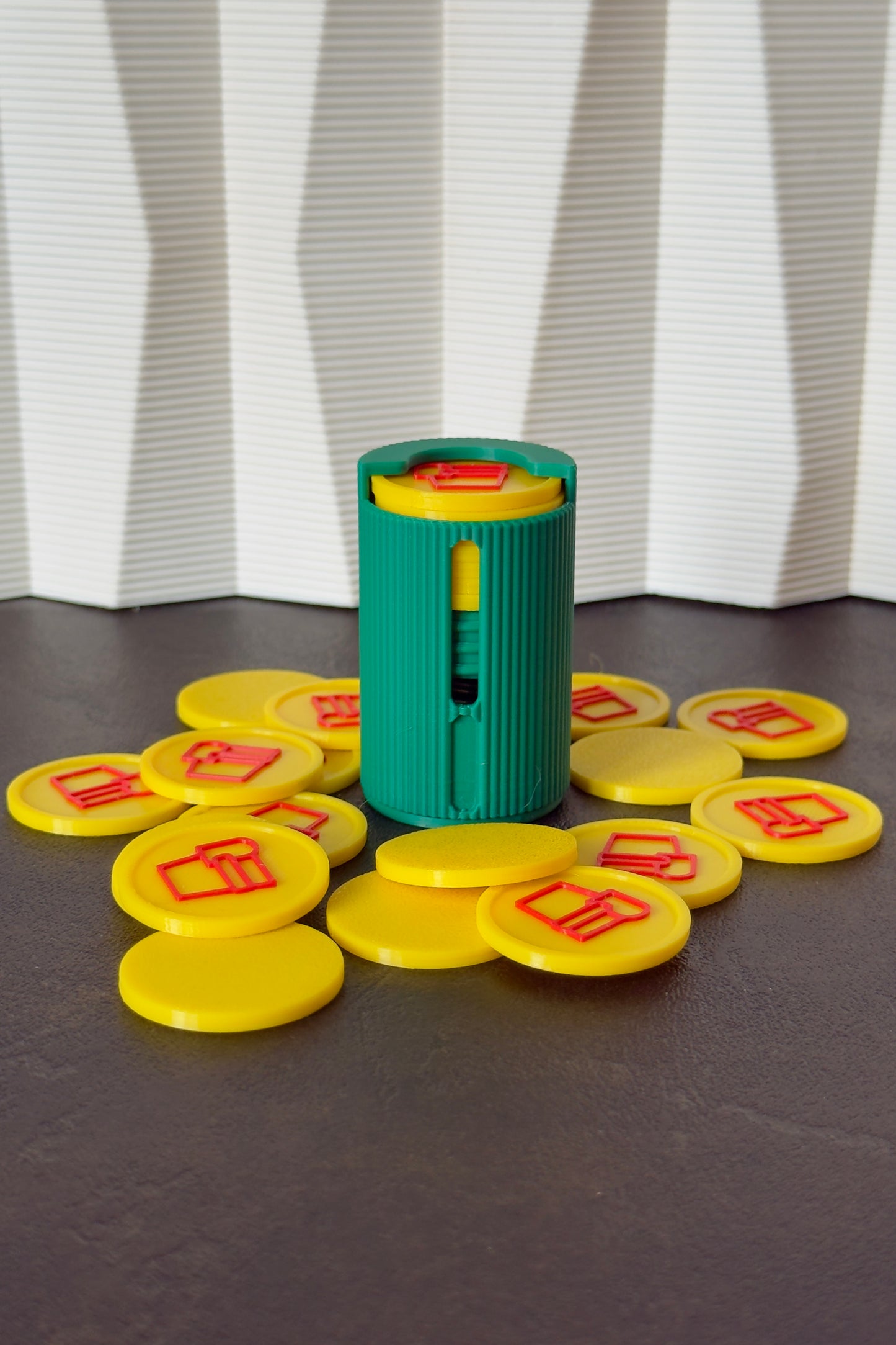 Porte-jetons « Mean Green » avec Ressort (Petit)