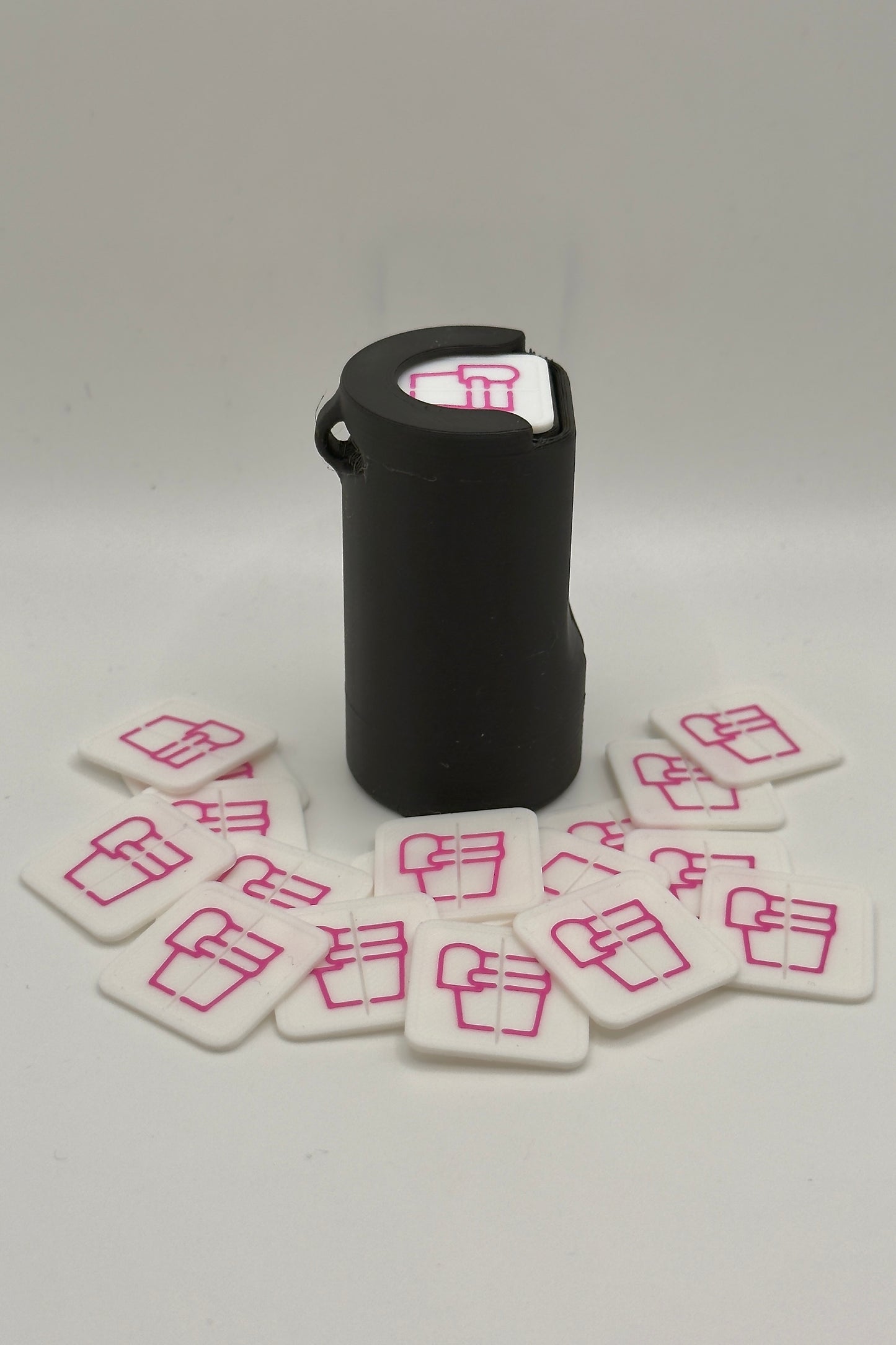 Porte-jetons « Night » avec Ressort pour les Jetons Carrées