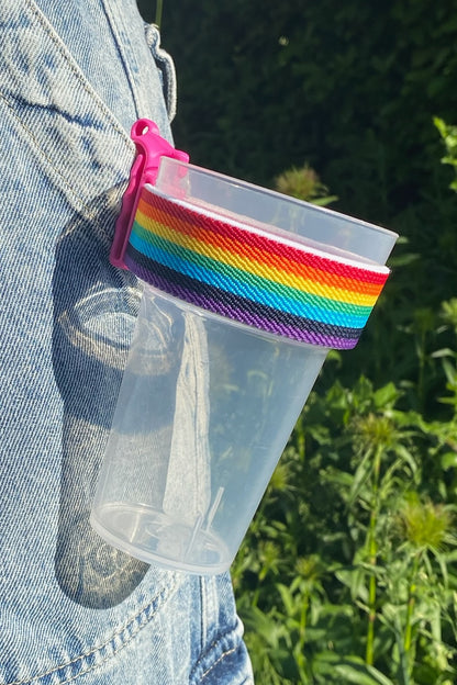 "Pride" Clip A Cup with Luxury Lanyard