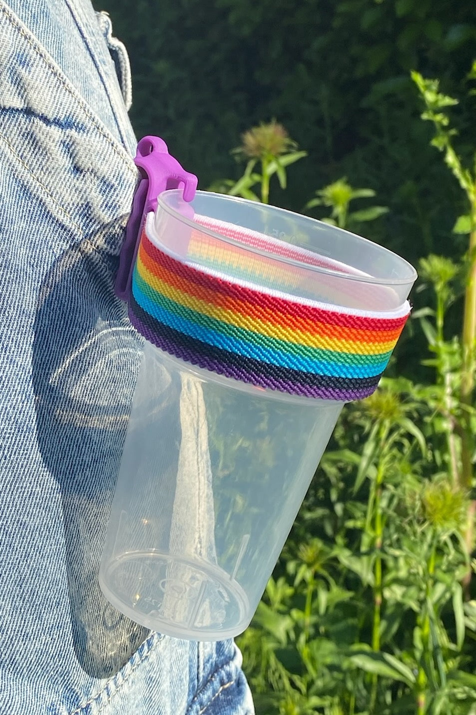 "Pride" Clip A Cup with Luxury Lanyard