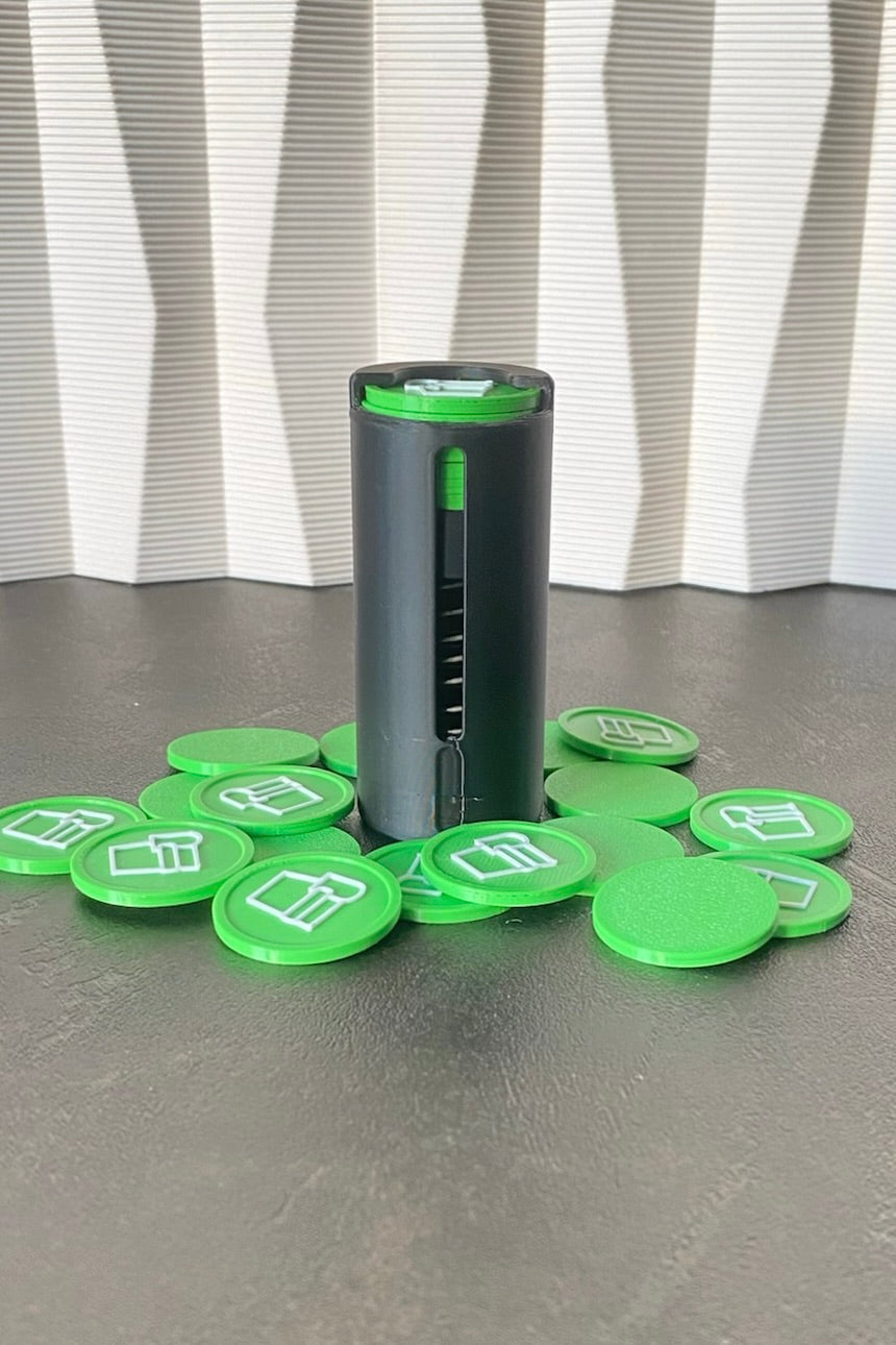 Porte-jetons « Night » avec Ressort