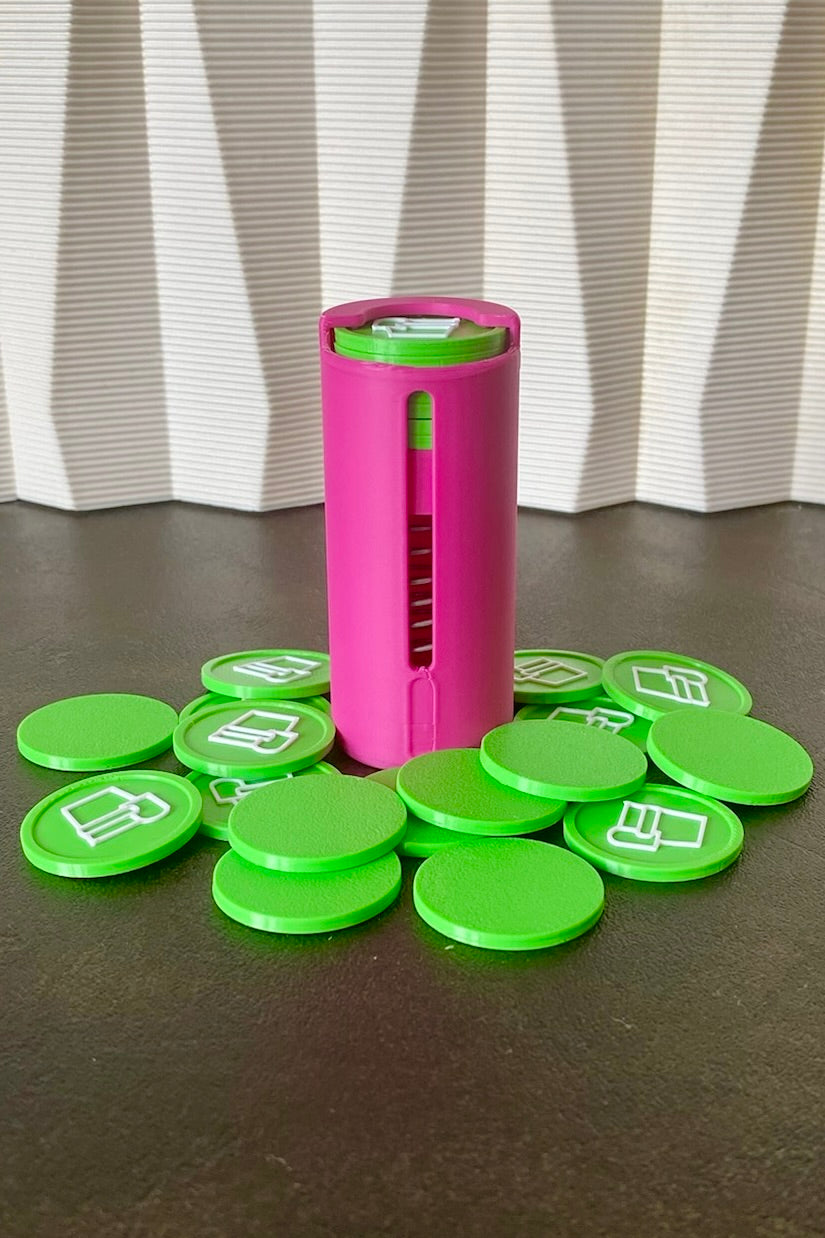 Porte-jetons « Pinky Promise » avec Ressort