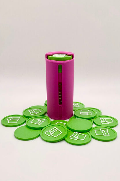 Porte-jetons « Pinky Promise » avec Ressort