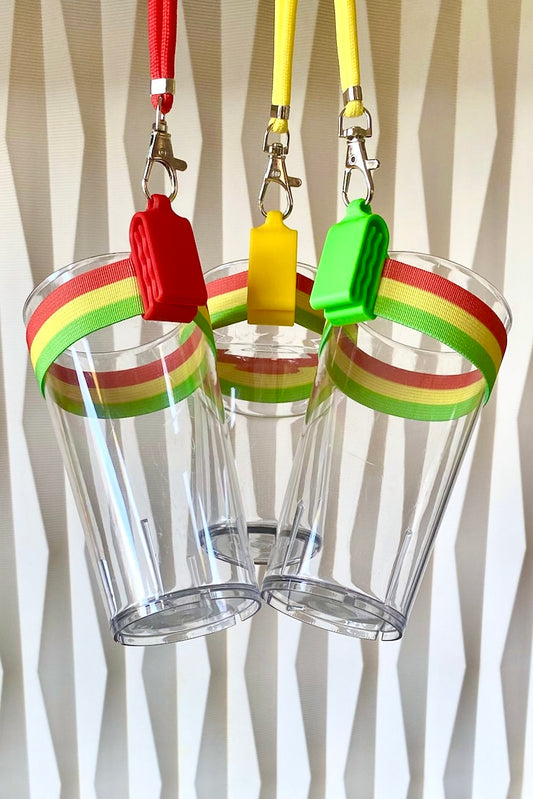 „Alaaf Limburg“ (Design 2) Clip A Cup mit luxuriösem Schlüsselband